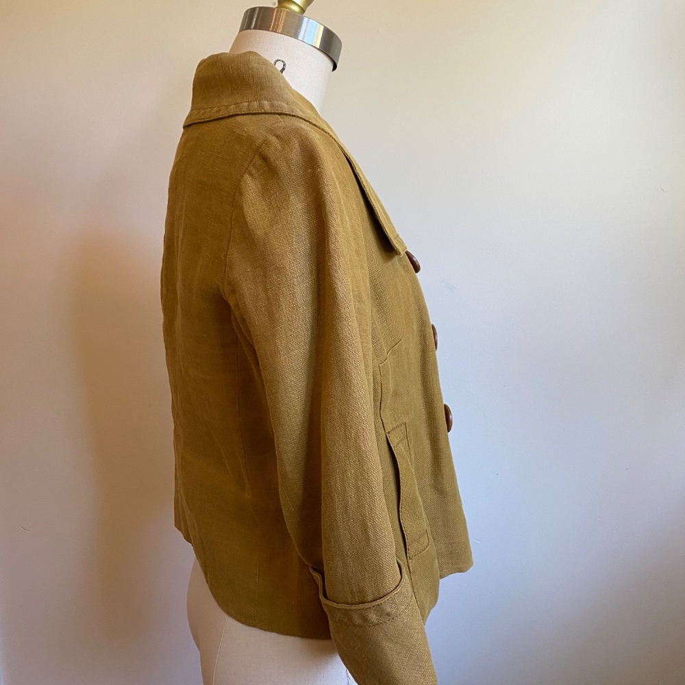 J. Crew Linen Jacket - Picture 4 of 7